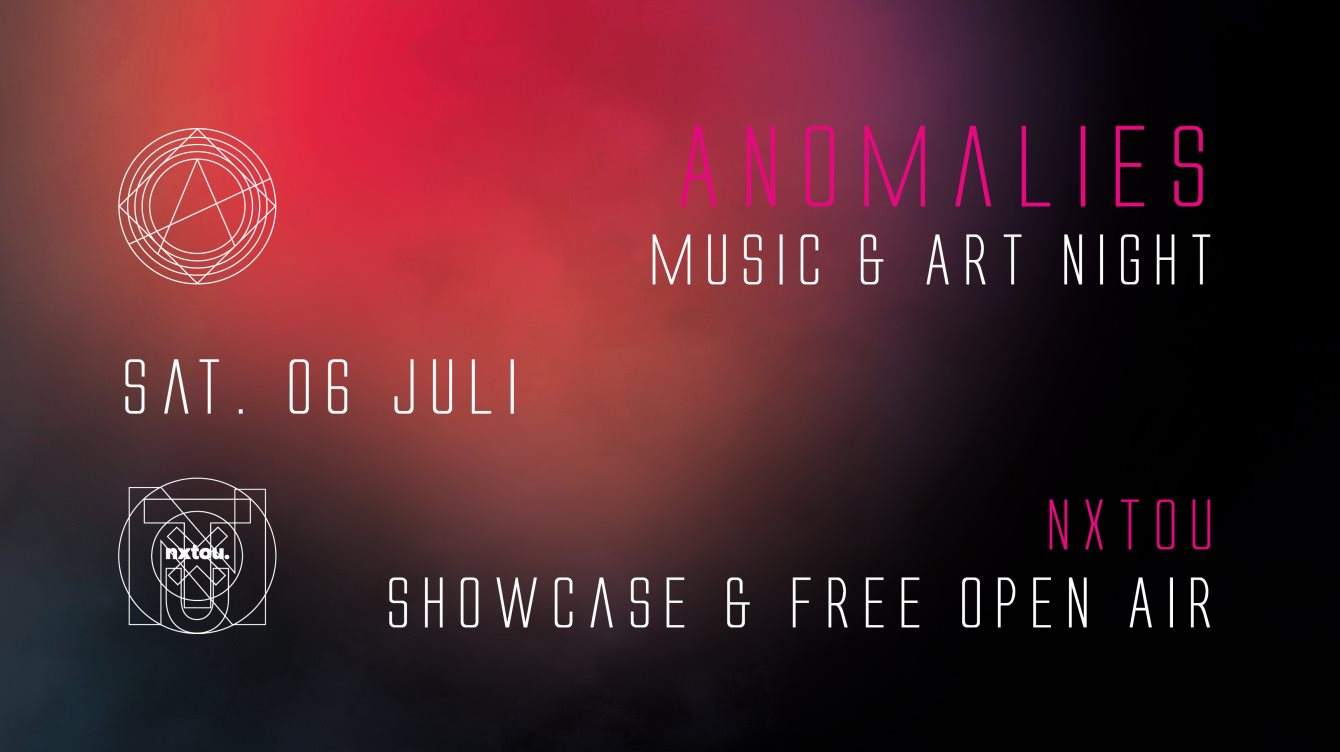 Anomalie xxx Nxtou Showcase & Free Open Air with A.S.Y.S, Sama, Florian Kruse uvm - フライヤー表