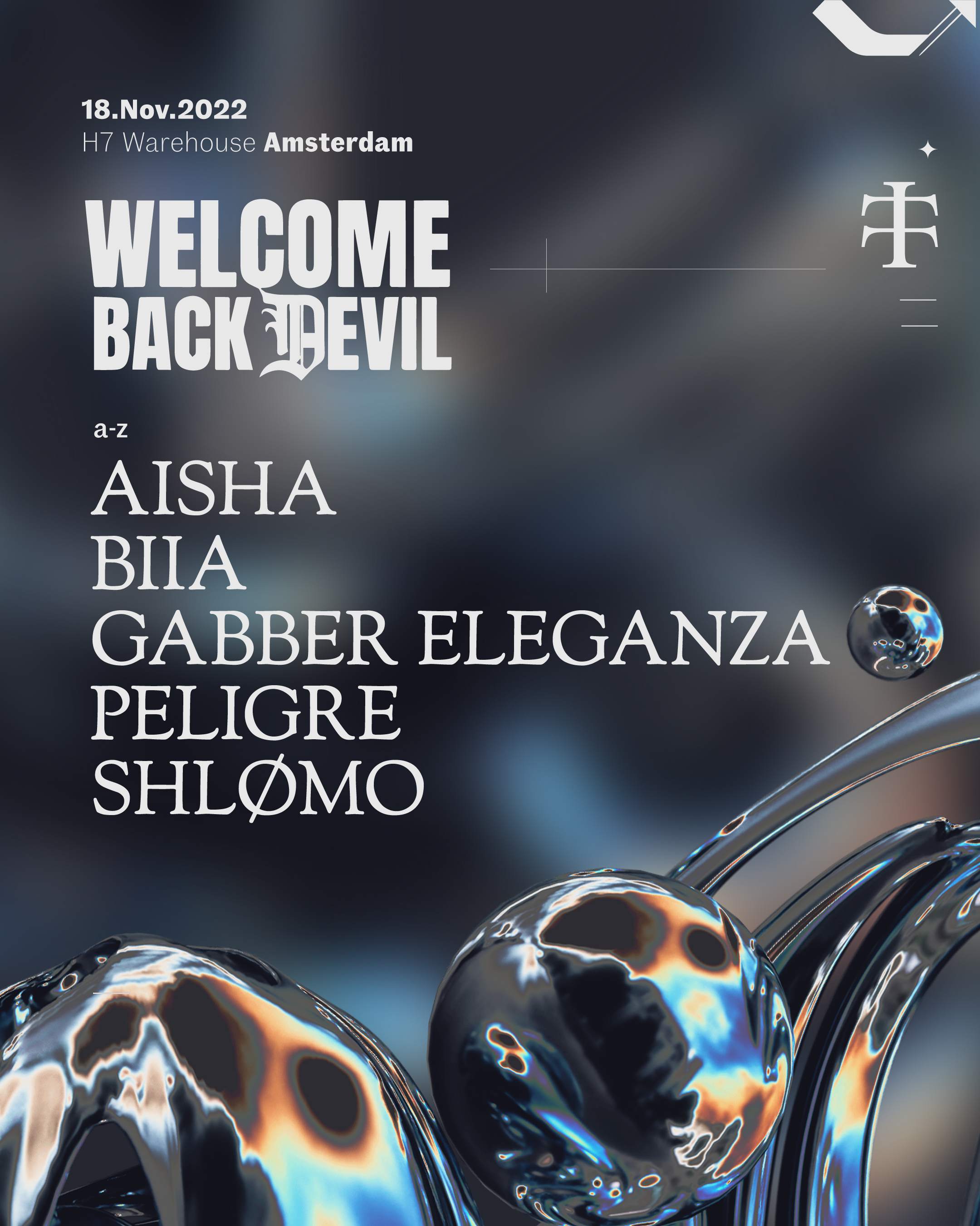 Teletech x Welcome Back Devil: Shlømo, Gabber Eleganza, Peligre at H7 ...