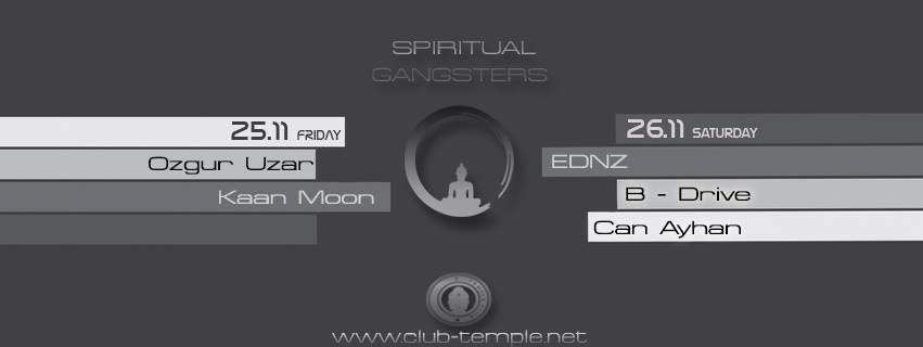 Spiritual Gangsters Weekend - フライヤー表