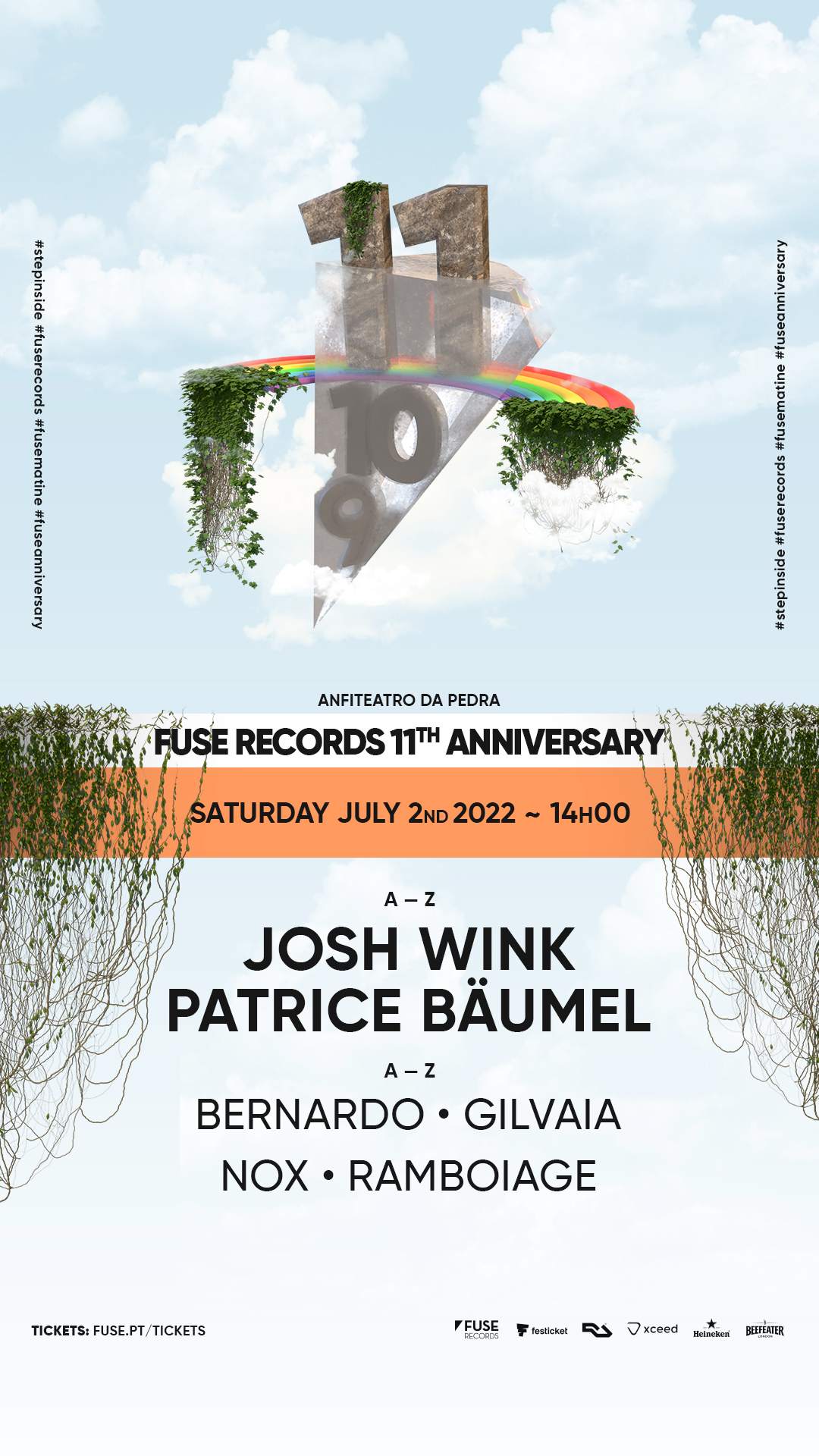 Fuse Records 11th Anniversary (Saturday, July 2nd 2022) - Página frontal