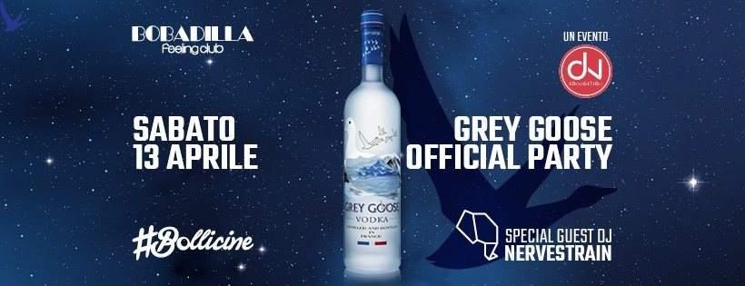 Grey Goose Official Party - フライヤー表