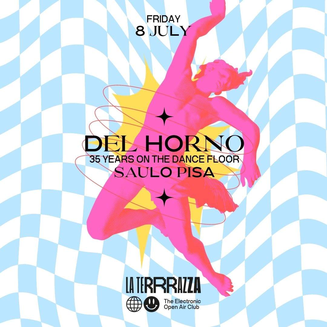 RRR pres. Del Horno 35 years on the Dancefloor - フライヤー表