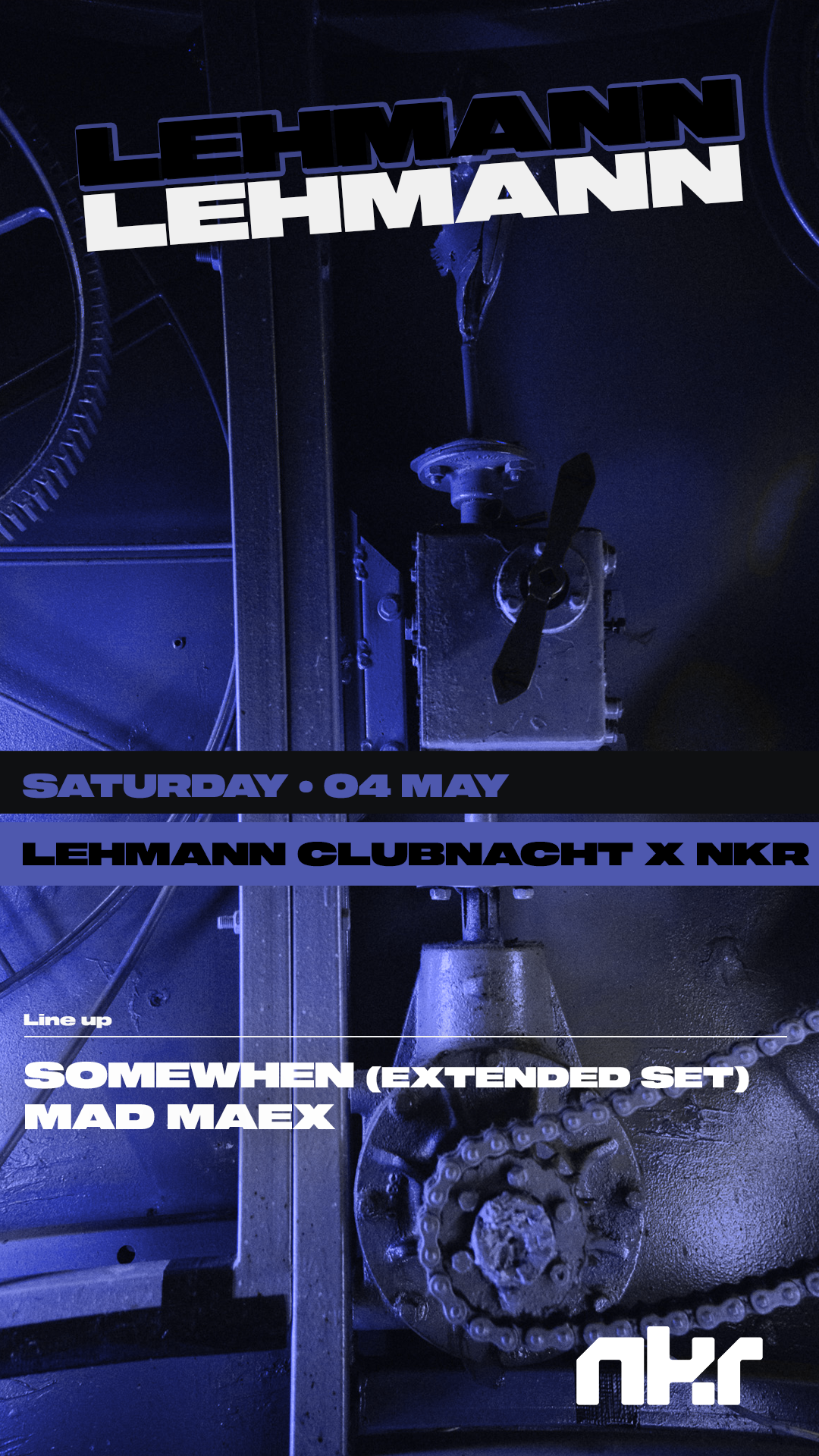 Lehmann Clubnacht x NKR - Página frontal