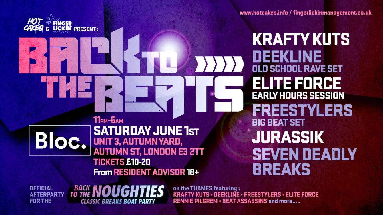 Back To The Noughties: Classic Breaks Party & Back To The Beats After Party - Página trasera