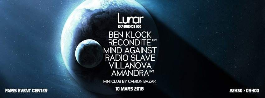 Lunar: Ben Klock, Recondite, Mind Against, Radio Slave & More - Página trasera