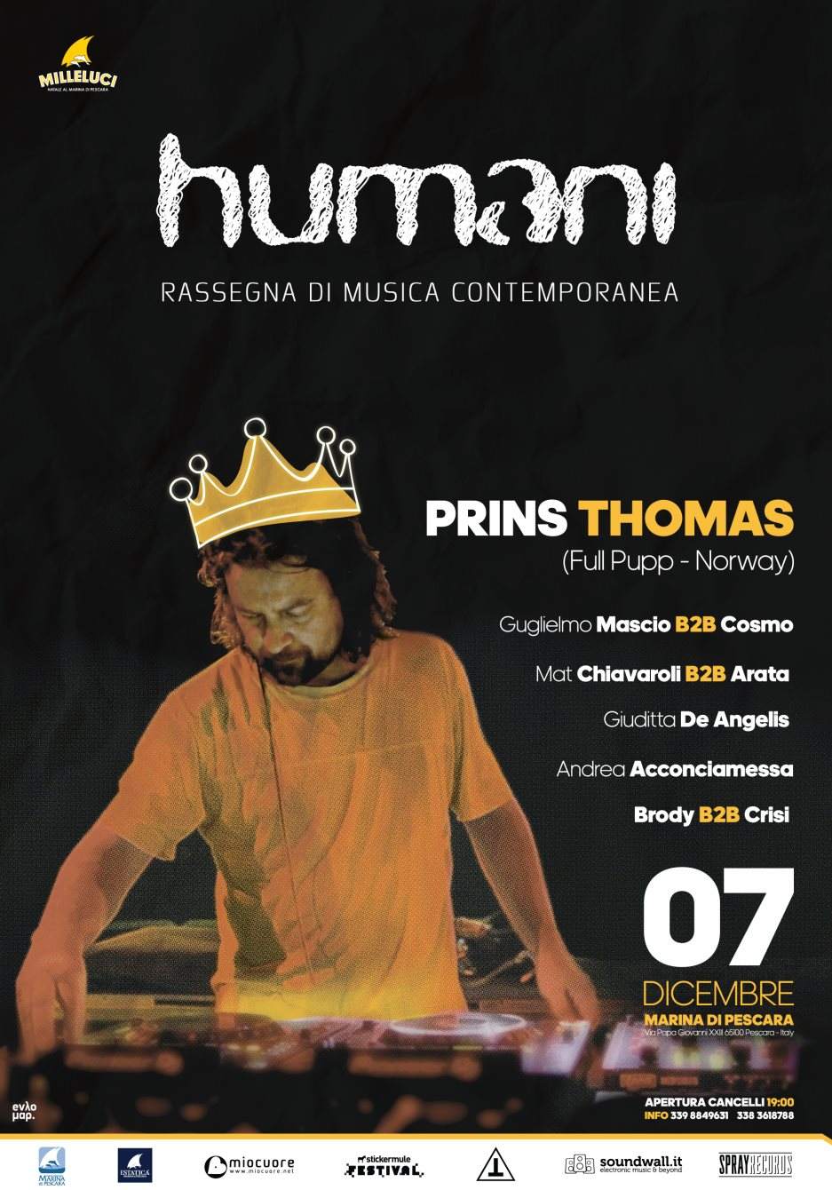 Humani Pres. Prins Thomas - フライヤー表