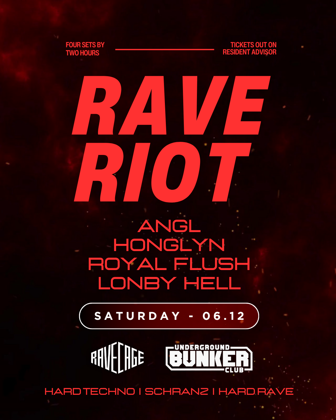 Rave Riot - Rave Cage Events at Bunker Club, Sofia