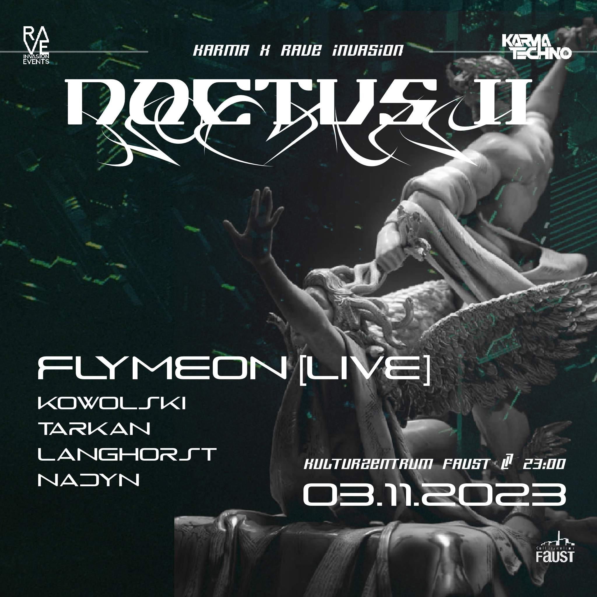 „NOCTUS II' with Flymeon at Faust, Hannover