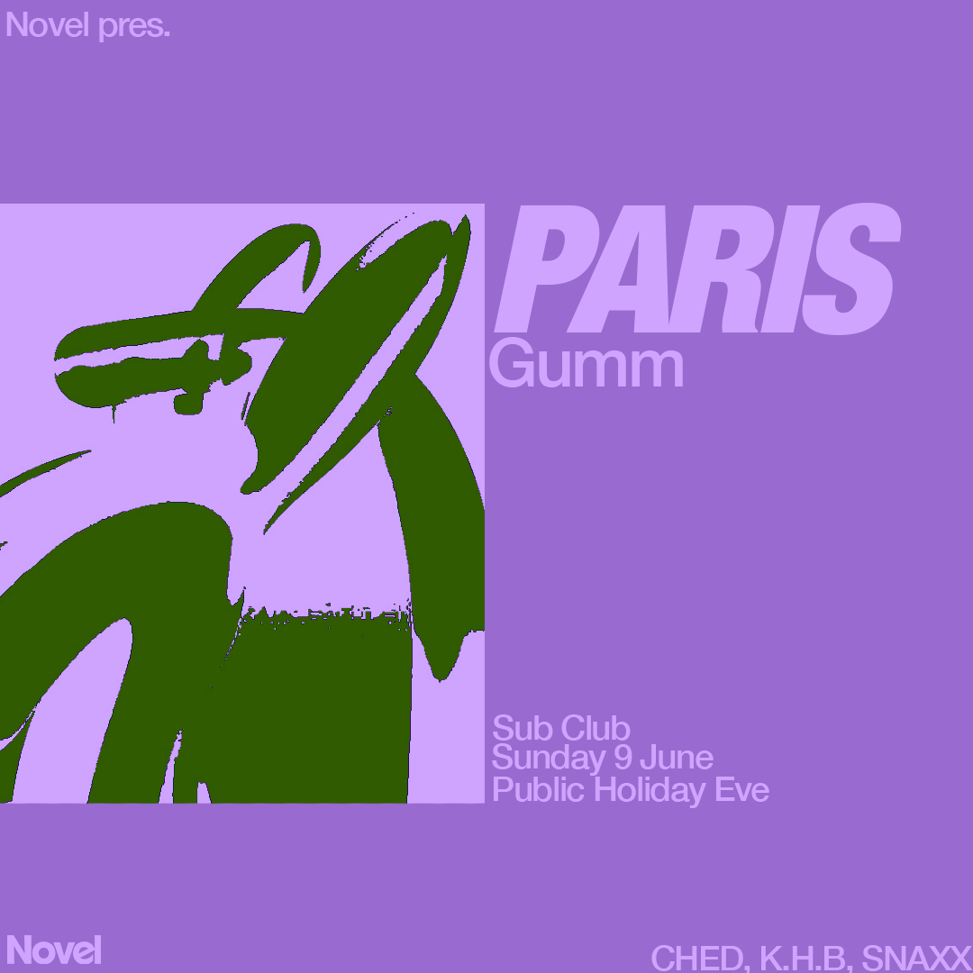 Novel presents PARIS - Sub Club (Public Holiday Eve) - Página frontal