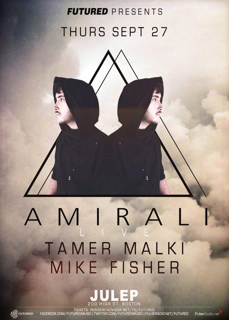 Futured presents Amirali [Live] with Tamer Malki & Mike Fisher - Página frontal