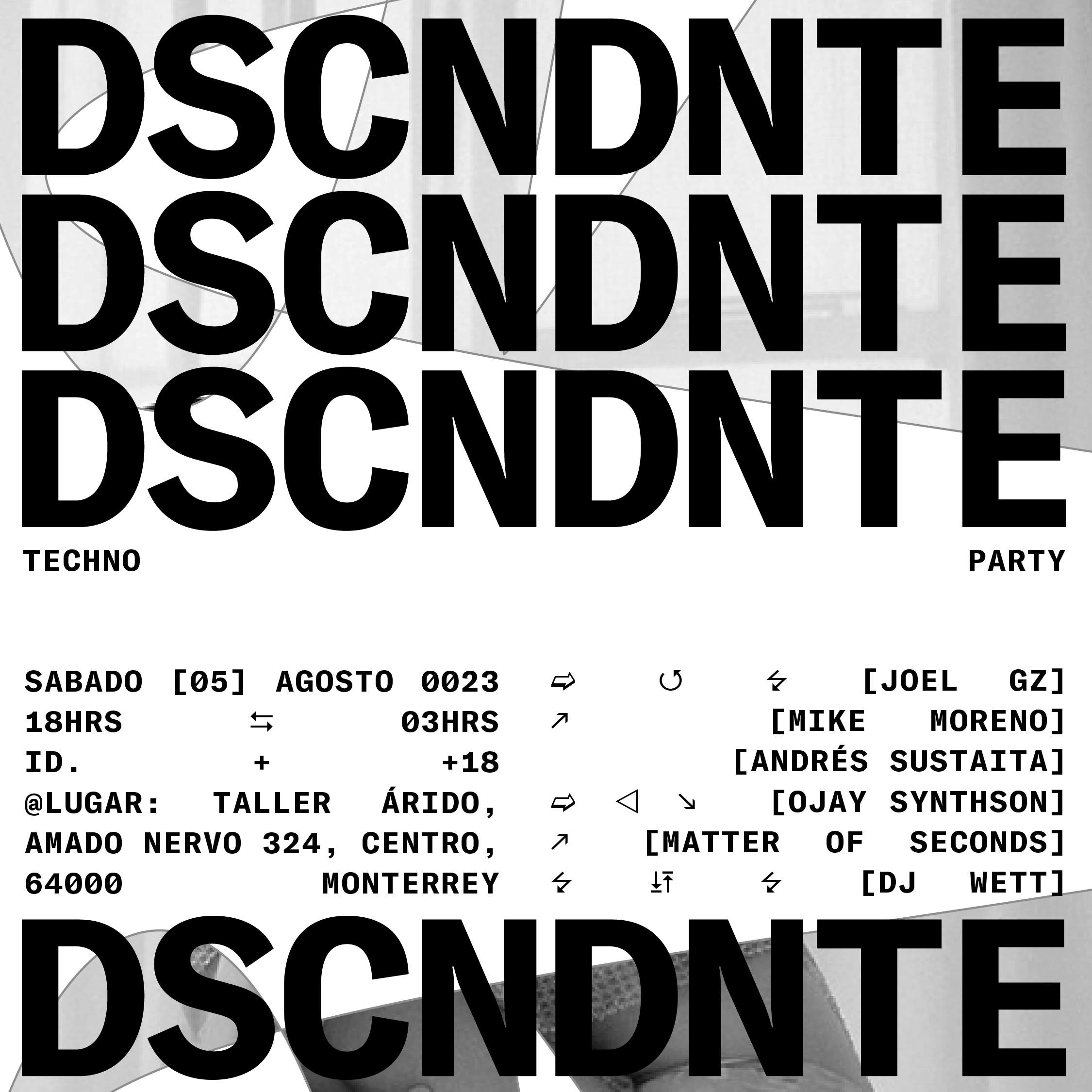 DSCNDNTE III - Página frontal