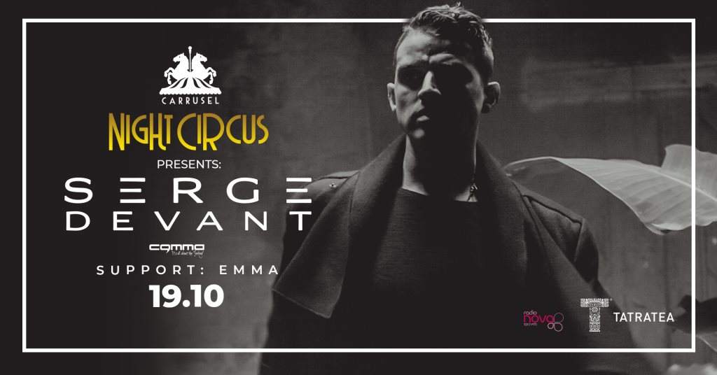Night Circus presents Serge Devant / Emma - Página frontal