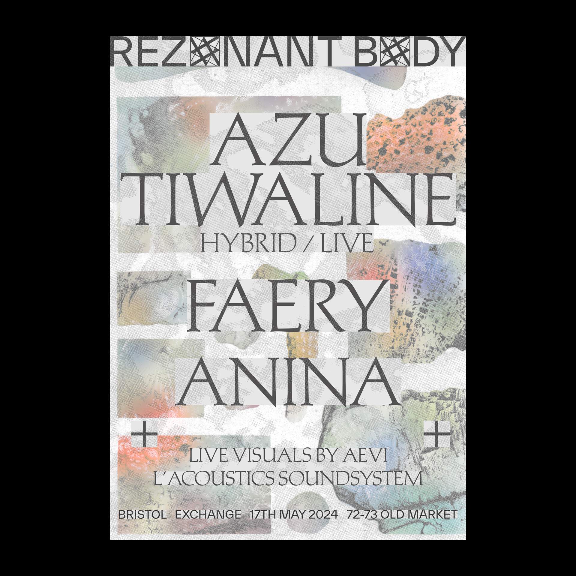 Azu Tiwaline +++ [Rezonant Body 2.0] - フライヤー表
