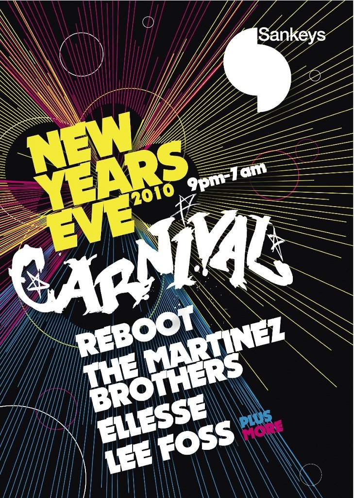 New Years Eve: The Martinez Brothers, Reboot and Lee Foss - Página frontal