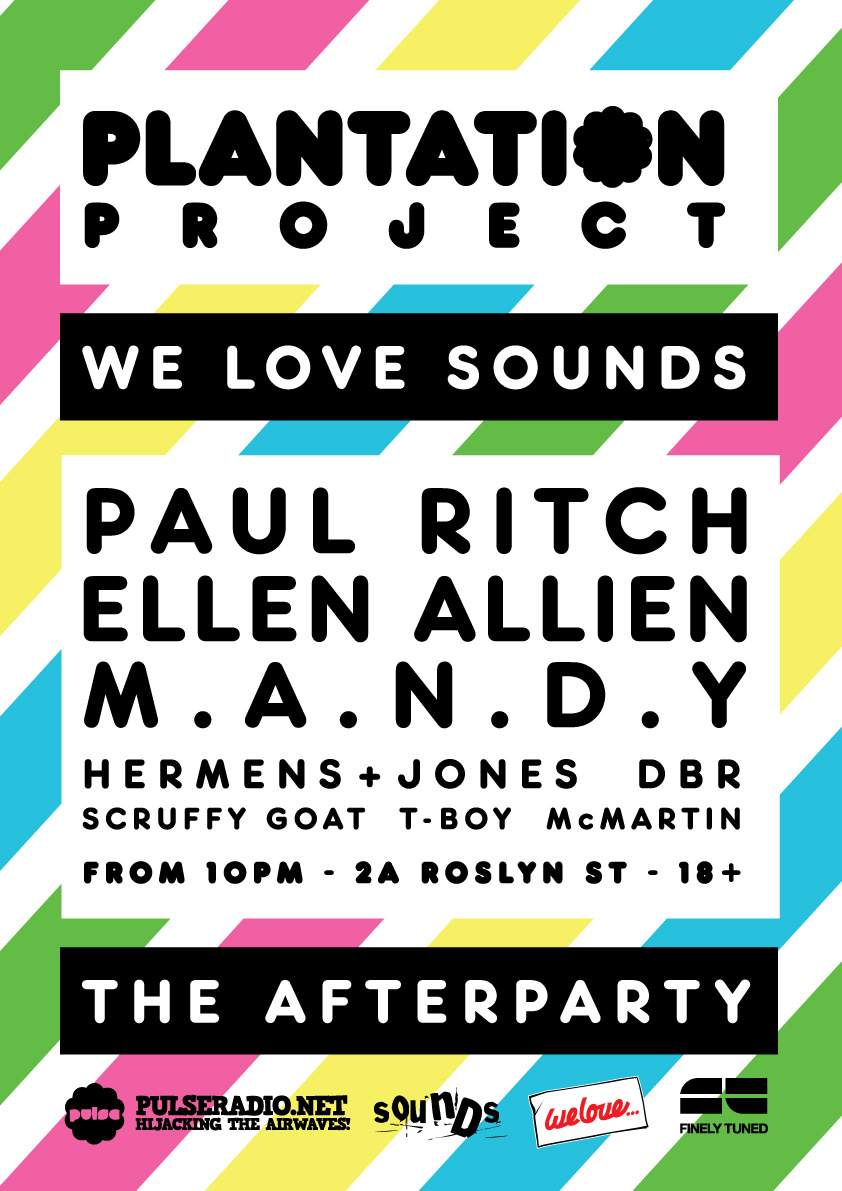 We Love Sounds After Party feat. Paul Ritch & Ellen Allien - Página frontal