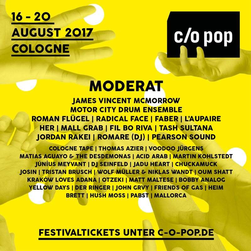 C/O Pop Festival - Página frontal