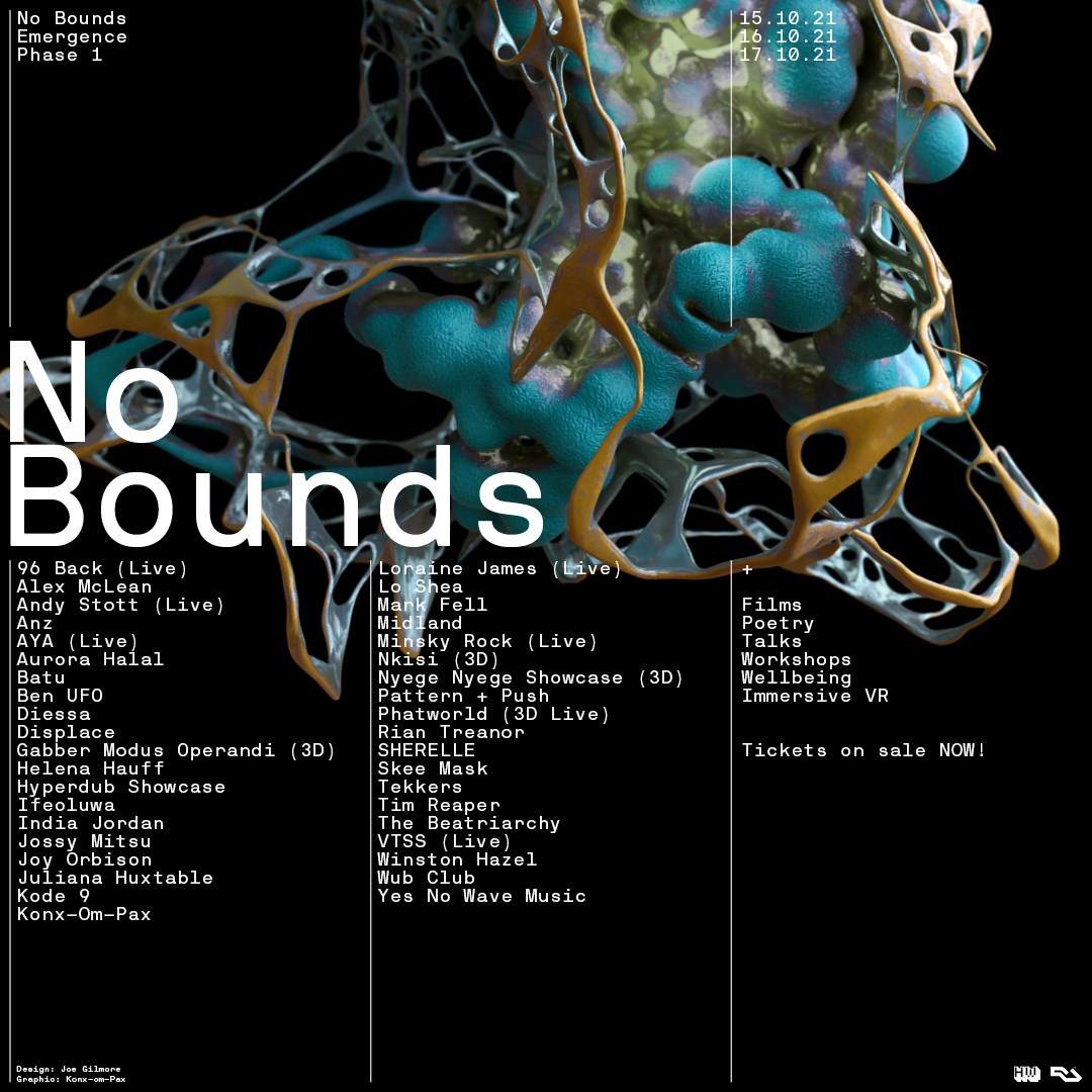 No Bounds Festival 2021 - Página frontal
