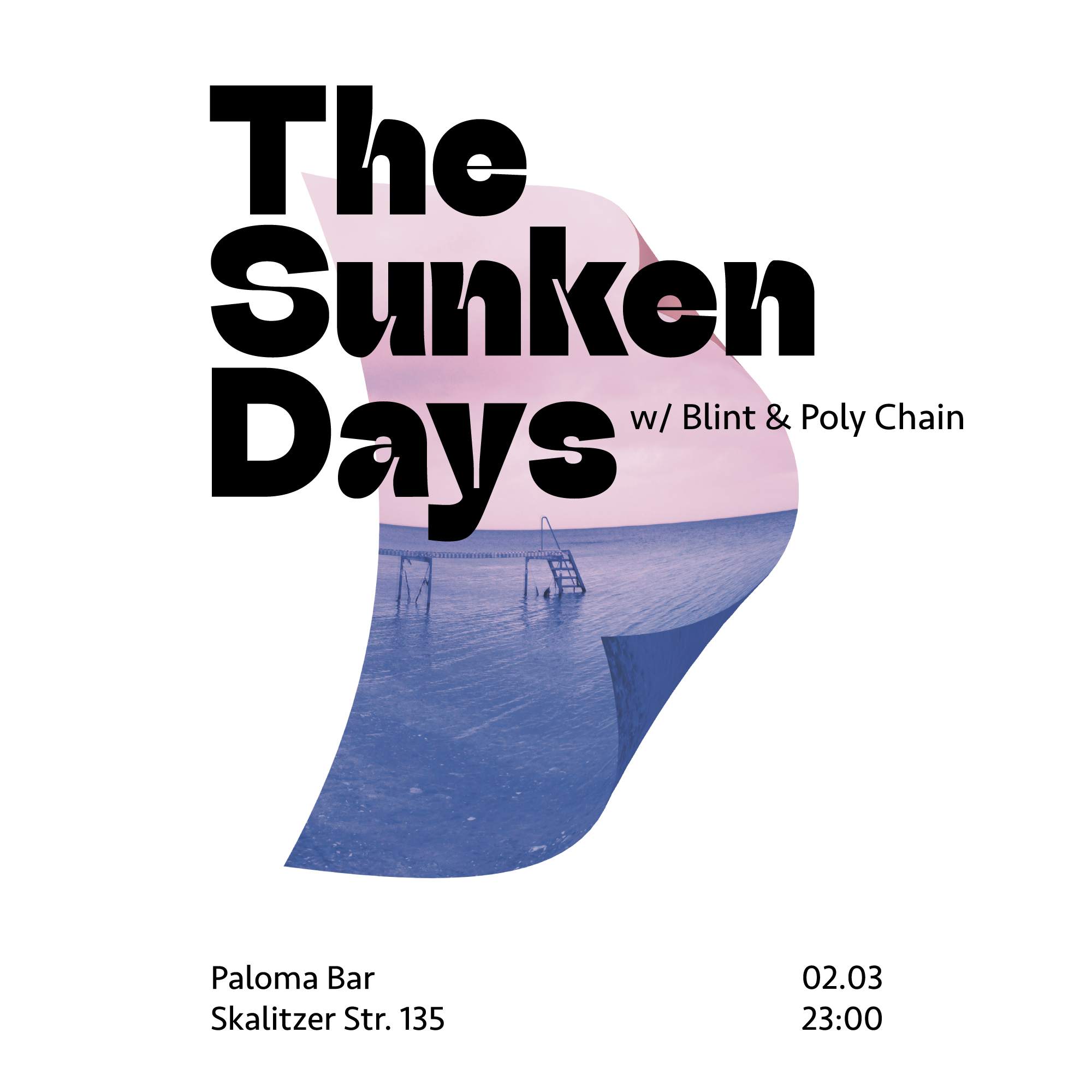 The Sunken Days with Poly Chain & Blint - Página frontal