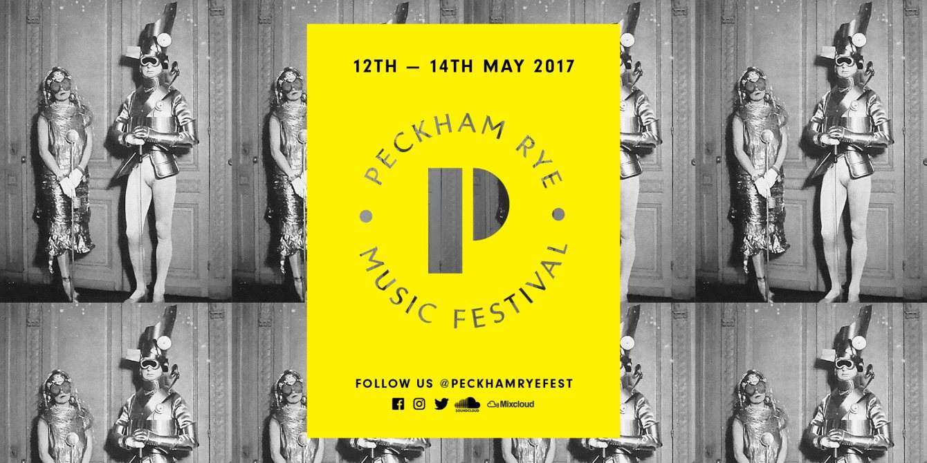 Peckham Rye Music Festival 2017 Saturday - フライヤー表
