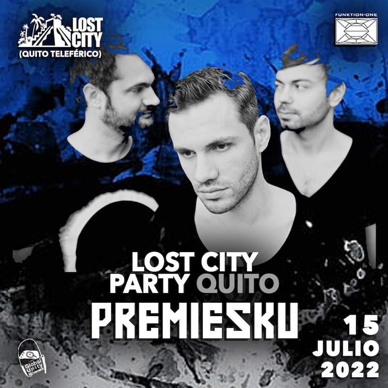 Lost City Party Quito Premiesku - Página frontal