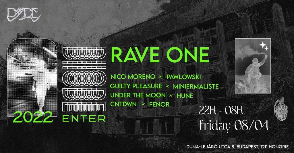 Rave One feat. Nico Moreno - フライヤー表
