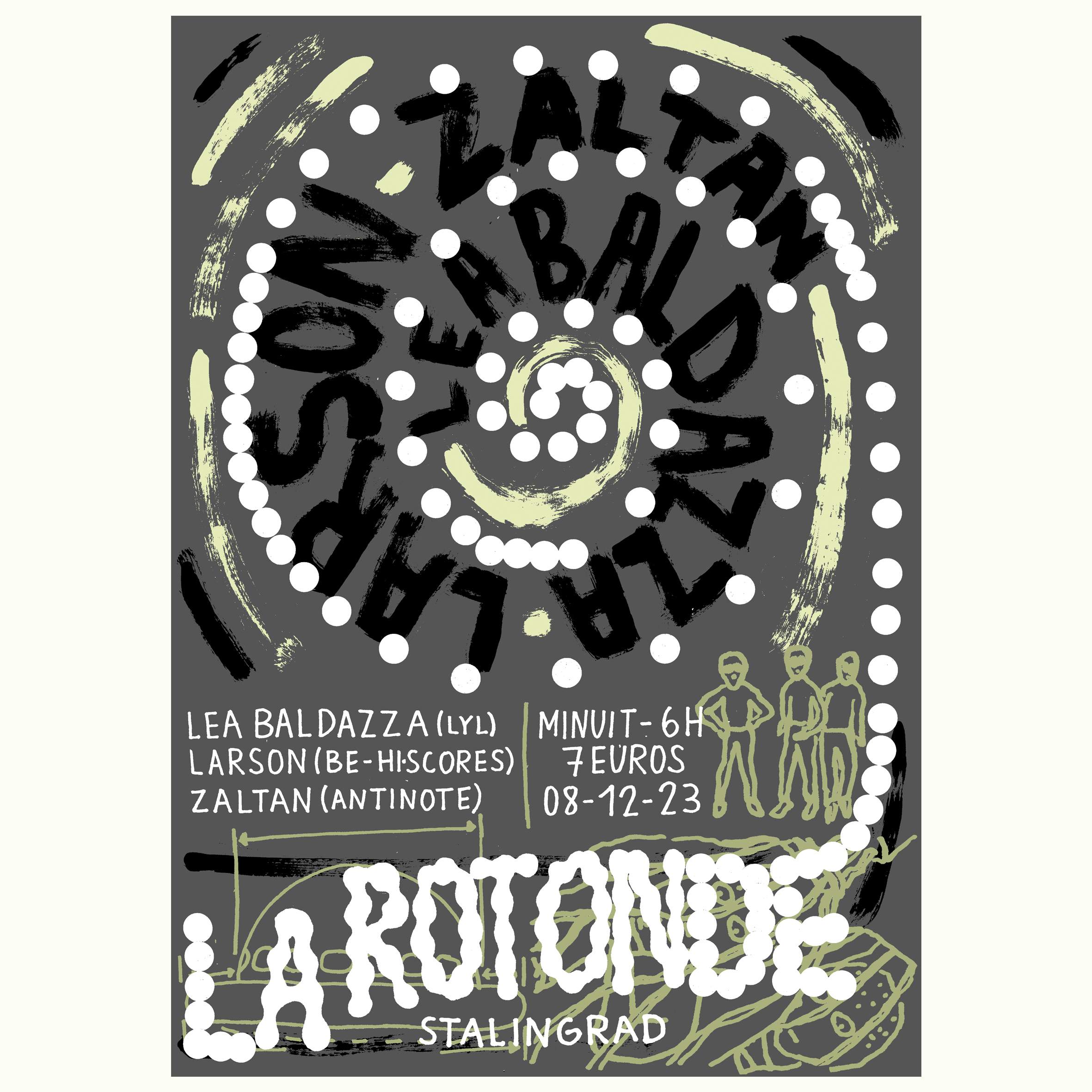 Antinote Party at La Rotonde - Página frontal
