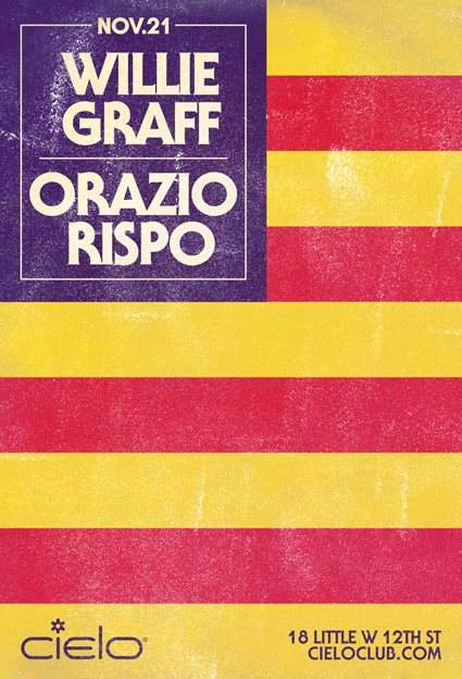 Cielo presents - Willie Graff + Orazio Rispo - Página frontal