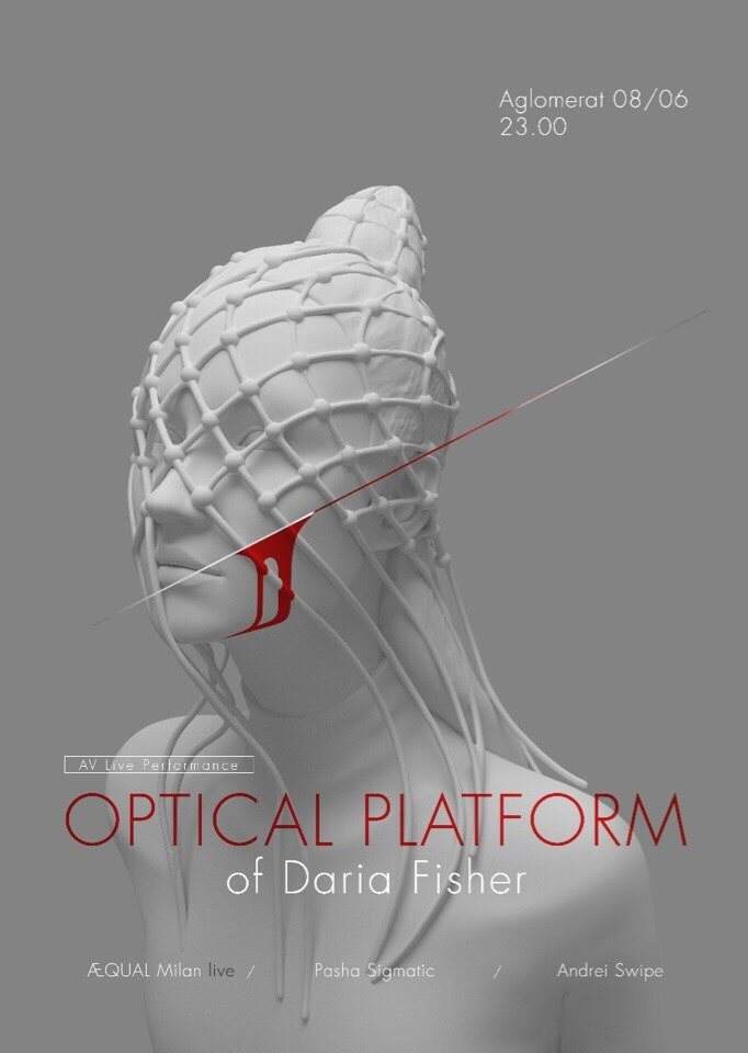 Optical Platform of Daria Fisher - フライヤー表