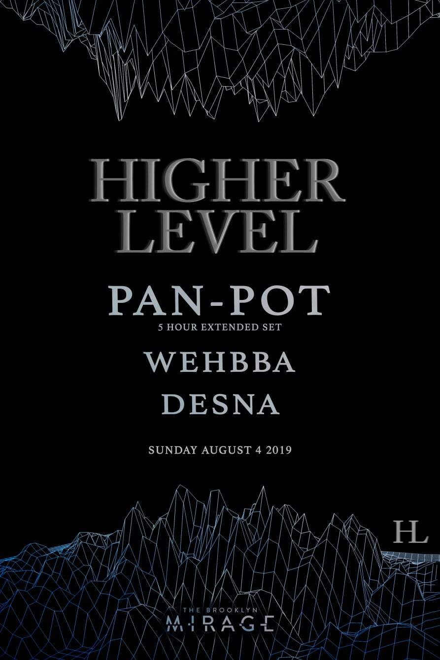 Higher Level: Pan-Pot (5 Hour Set), Wehbba & DESNA - Página trasera