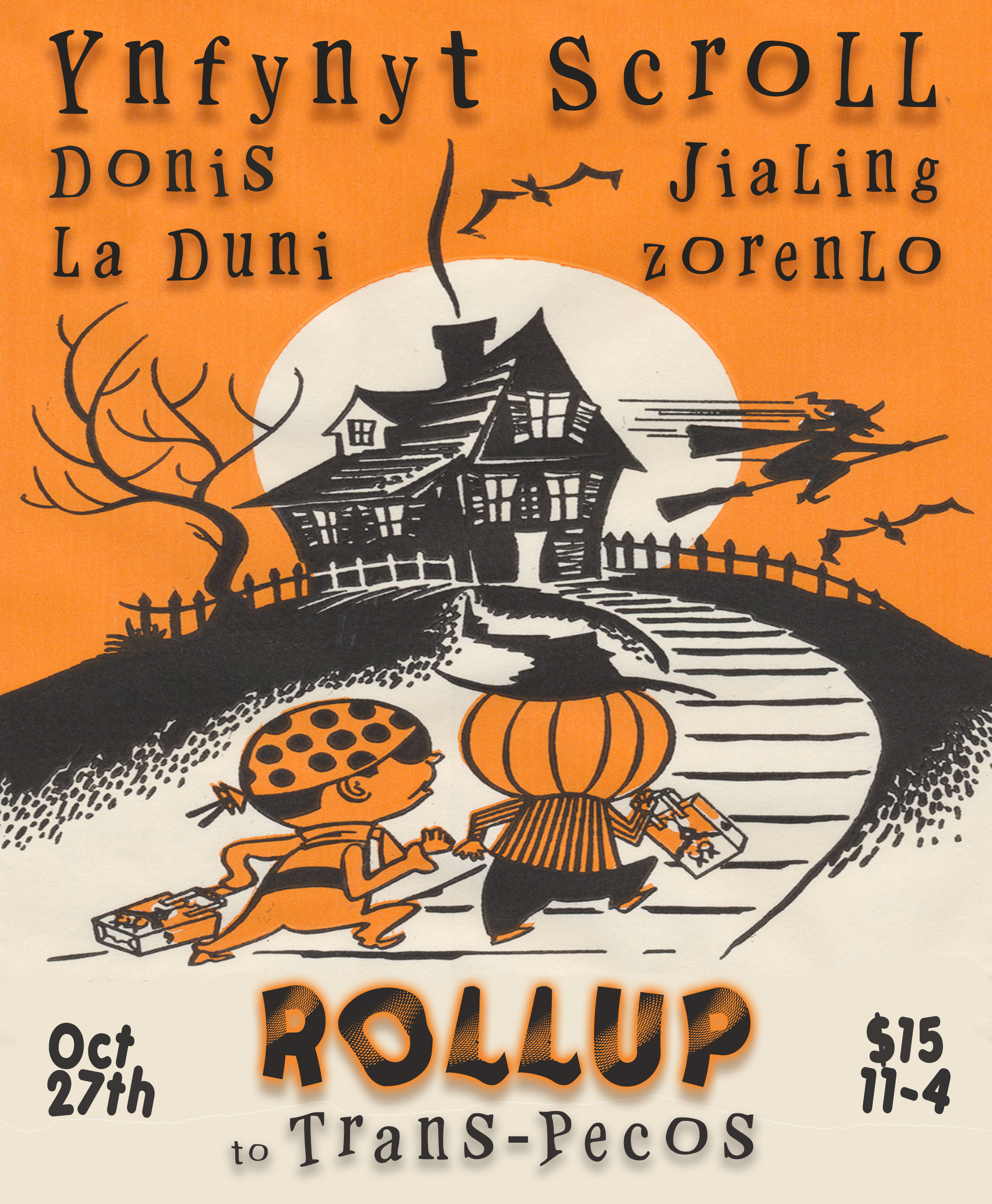 Rollup Halloween feat. Ynfynyt Scroll + more treats - Página frontal