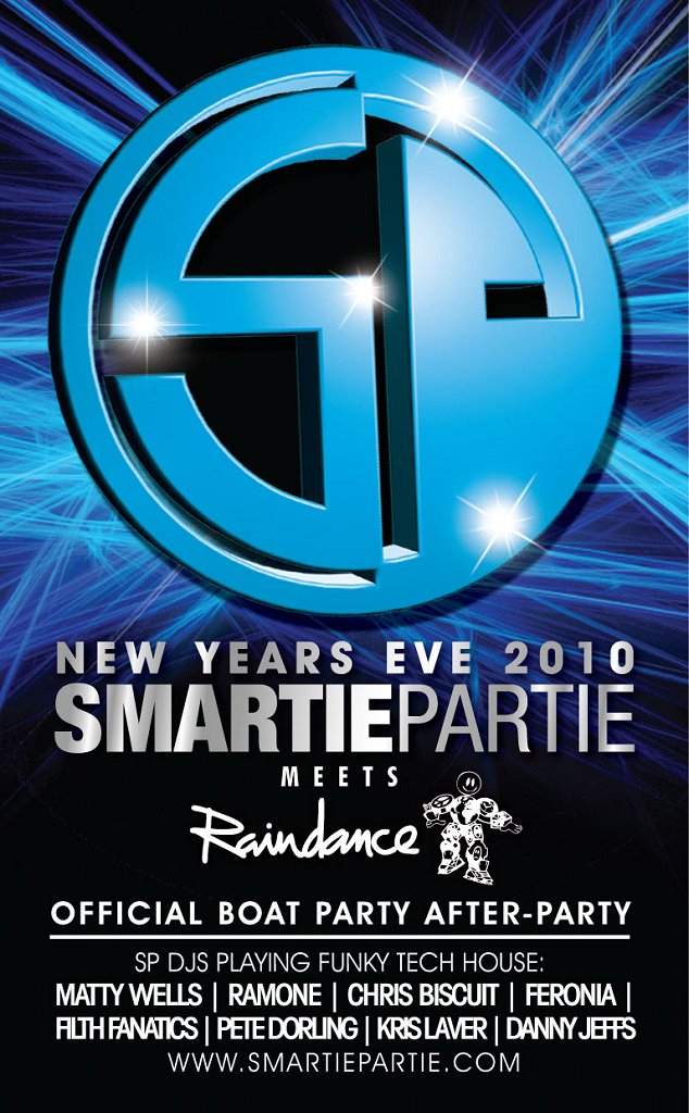 Smartie Partie After-Party at SE1 - フライヤー表