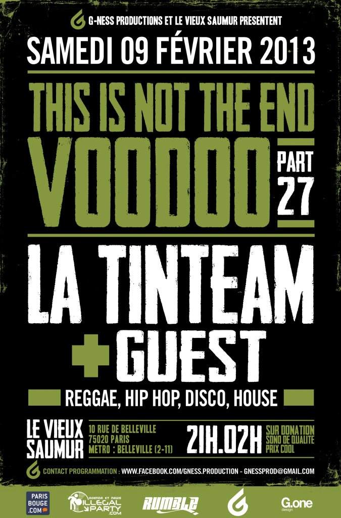 This is This Not The End Voodoo Part27 - Página frontal