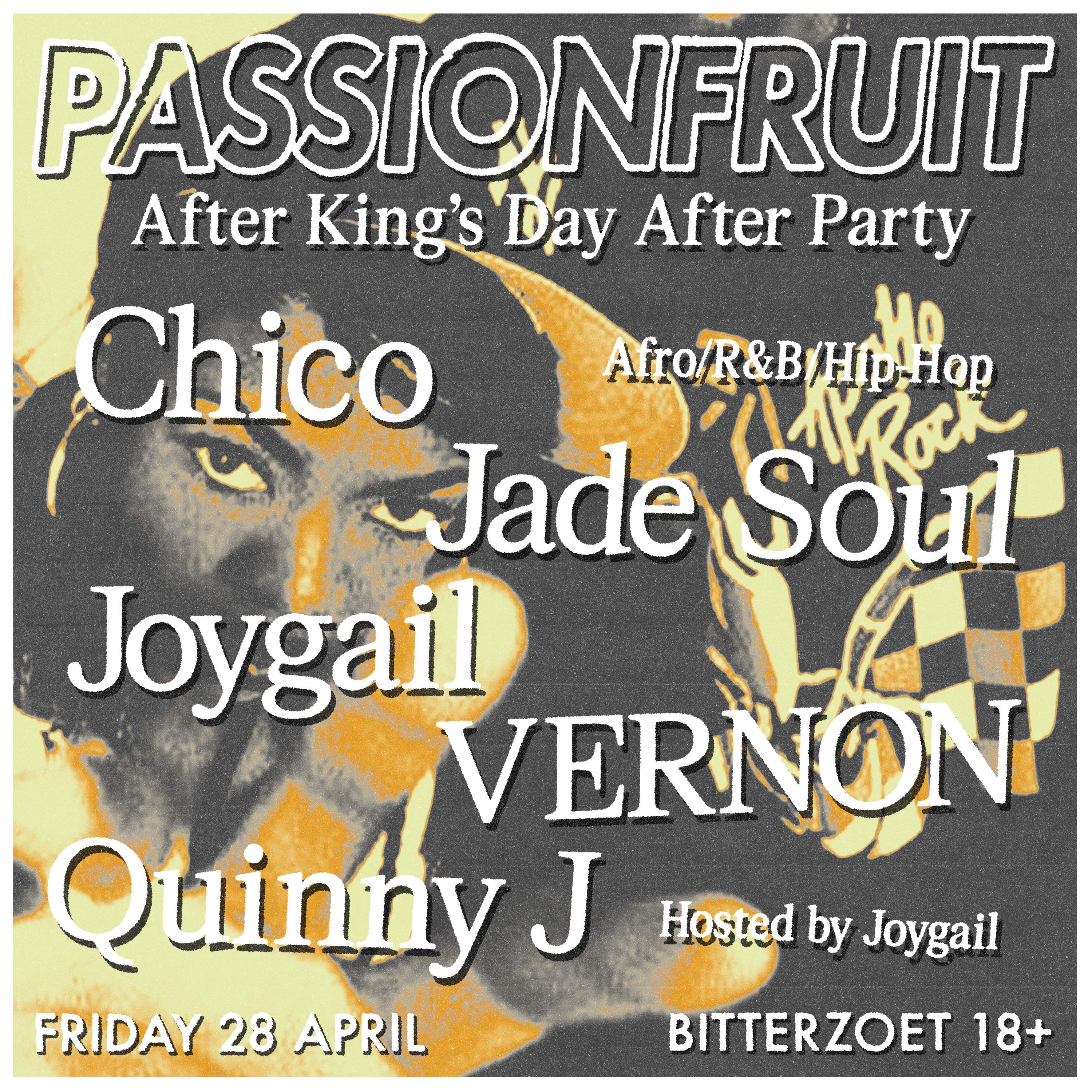 PASSIONFRUIT - After Kingsday After - フライヤー表