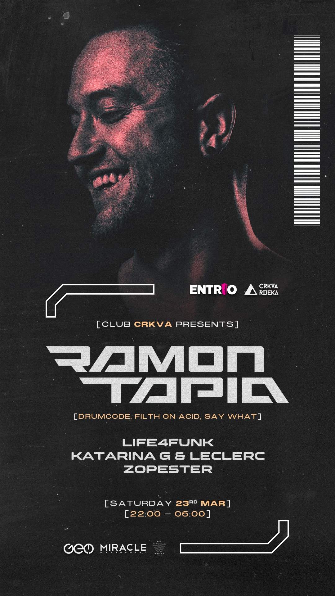 Ramon Tapia (NL) - フライヤー表