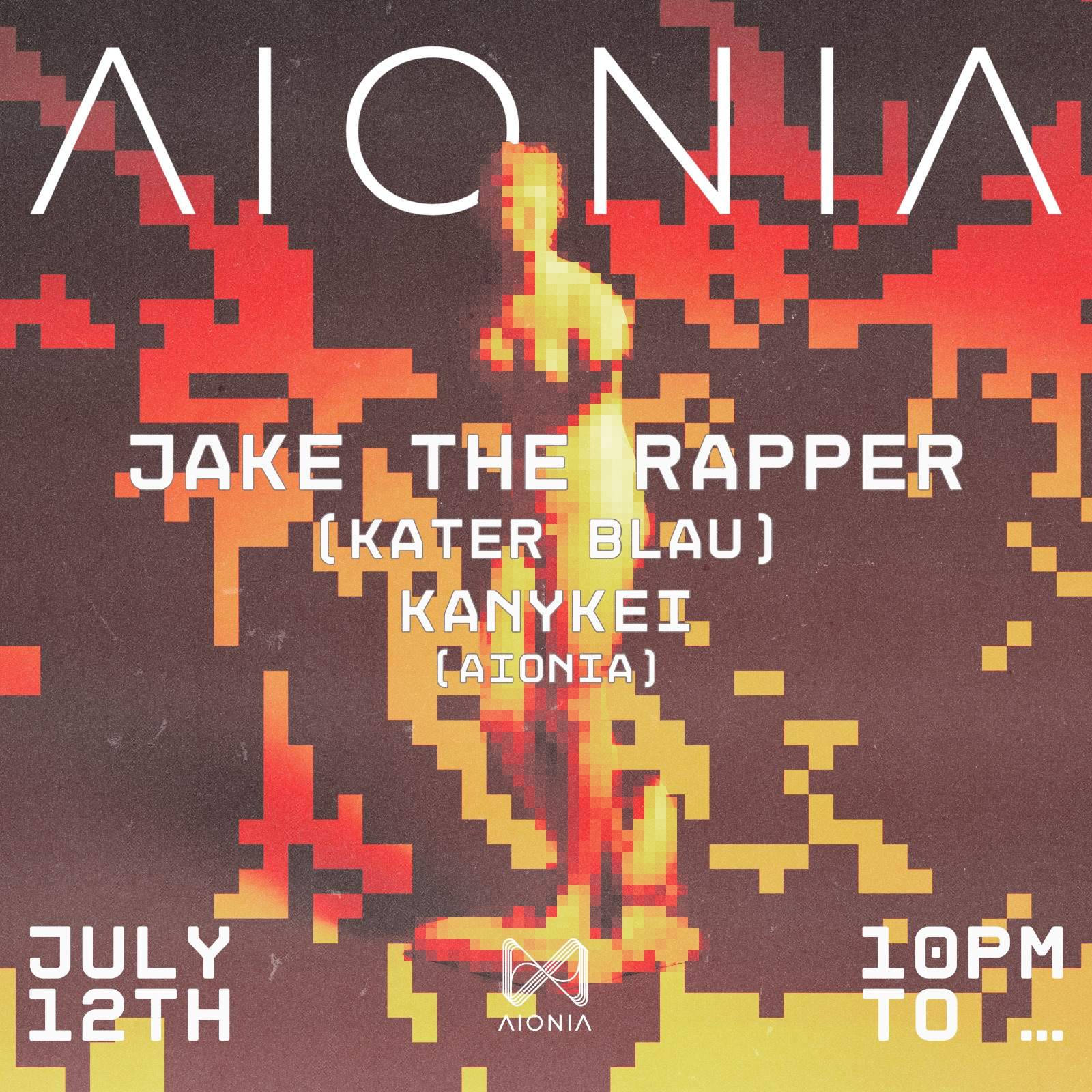 AIONIA: Jake the Rapper (Kater Blau, Berlin), Kanykei (Aionia) + TBA - フライヤー裏