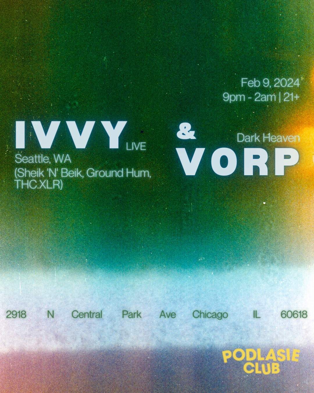 IVVY, Vorp - Página frontal