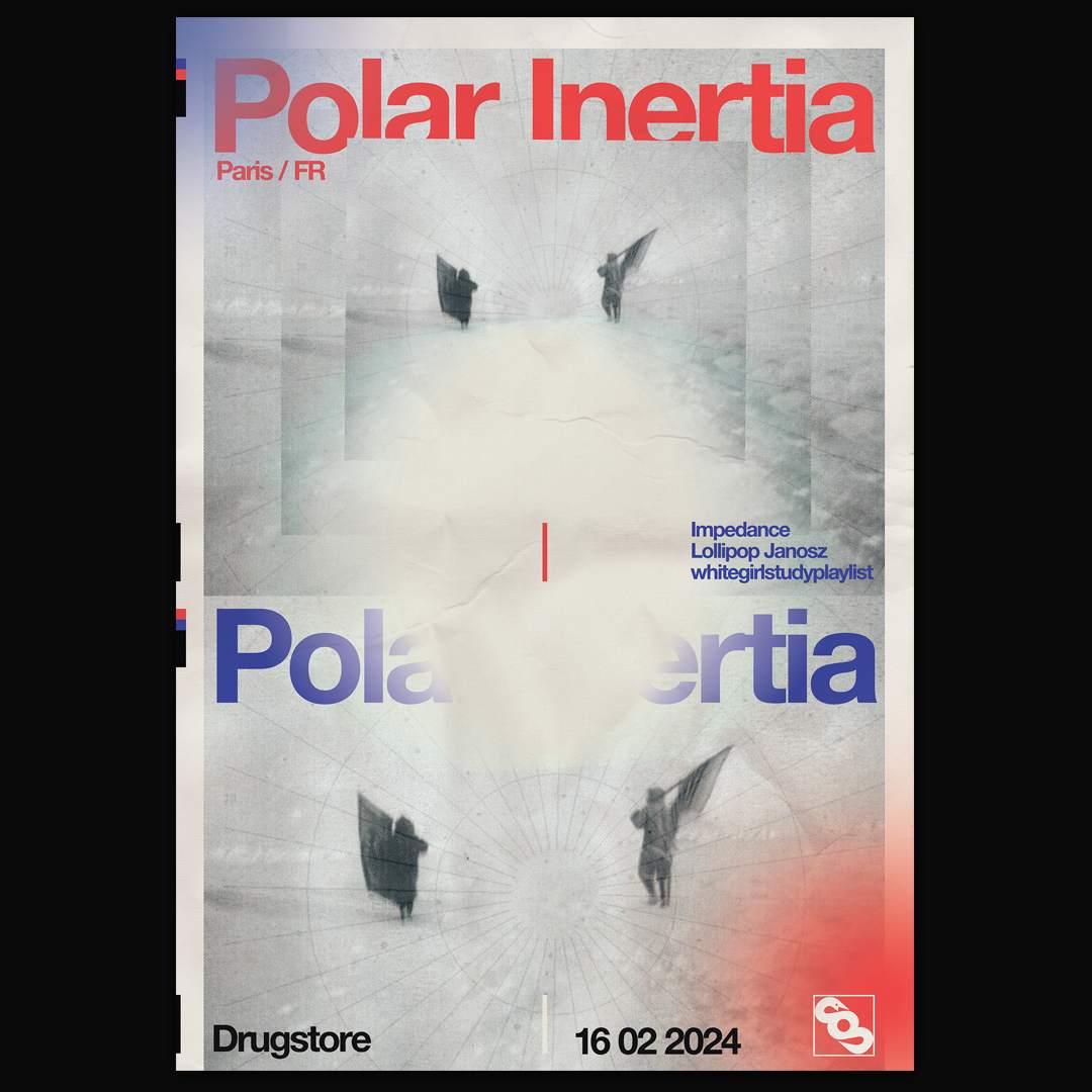 Polar Intertia LIVE, Impedance, Lollipop Janosz, whitegirlstudyplaylist - フライヤー表