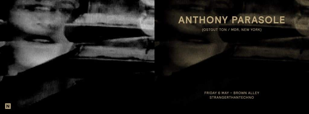 Stranger with Anthony Parasole - Página frontal