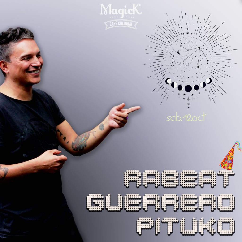 Rabeat / Pituko / Guerrero - フライヤー表