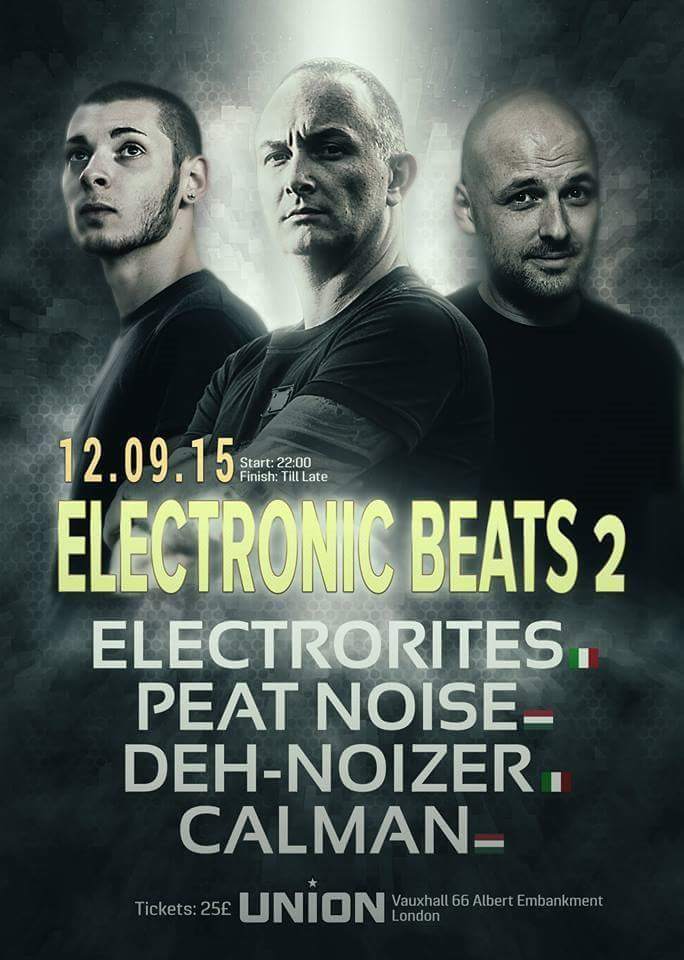 Electronic Beats II - フライヤー表