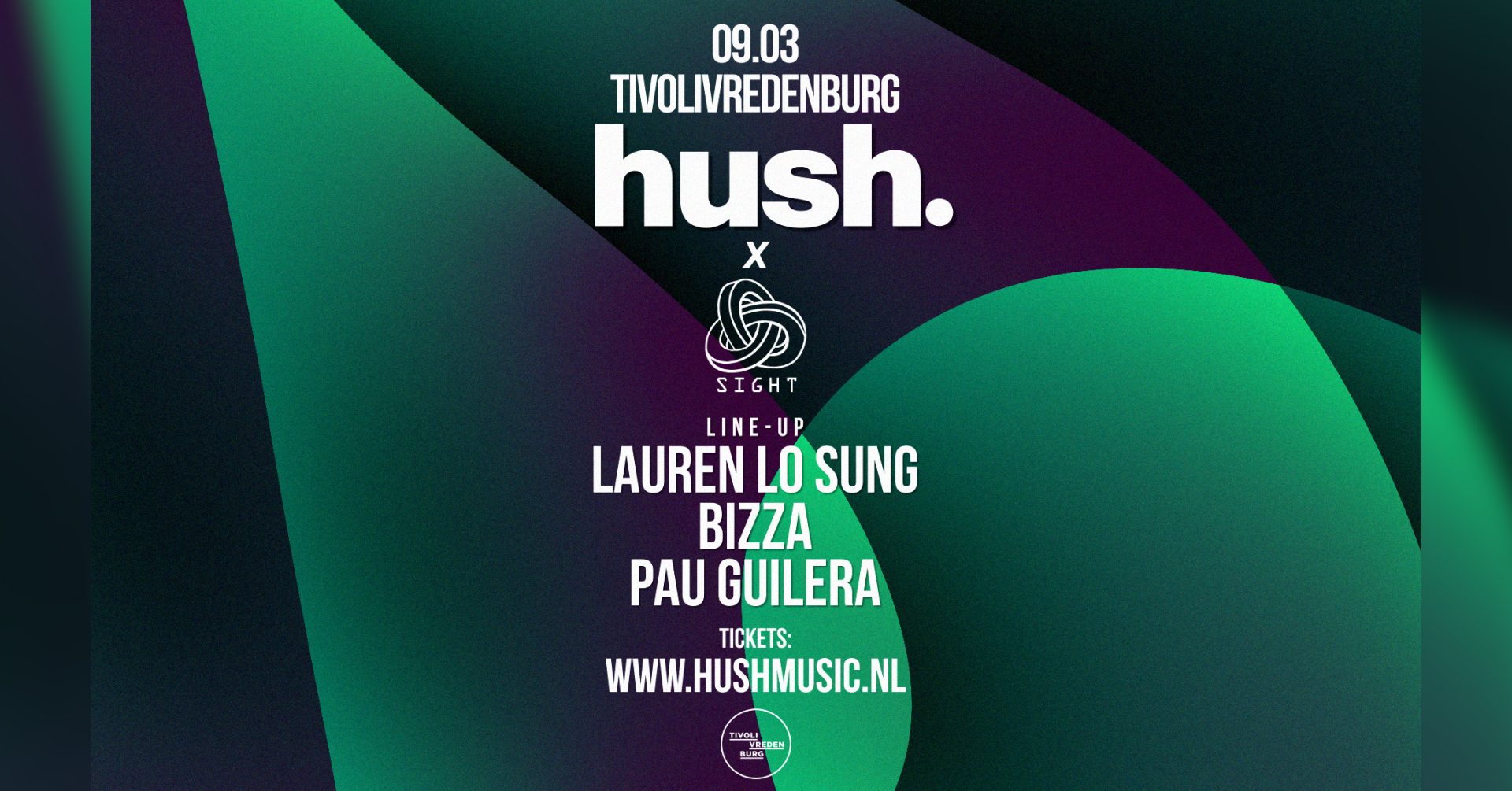 Hush. x SIGHT with Lauren Lo Sung, Bizza & Pau Guilera - Página frontal