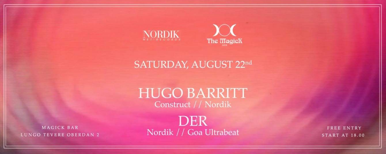 Nordik Magick Showcase #5 with Hugo Barritt- DER  - フライヤー表