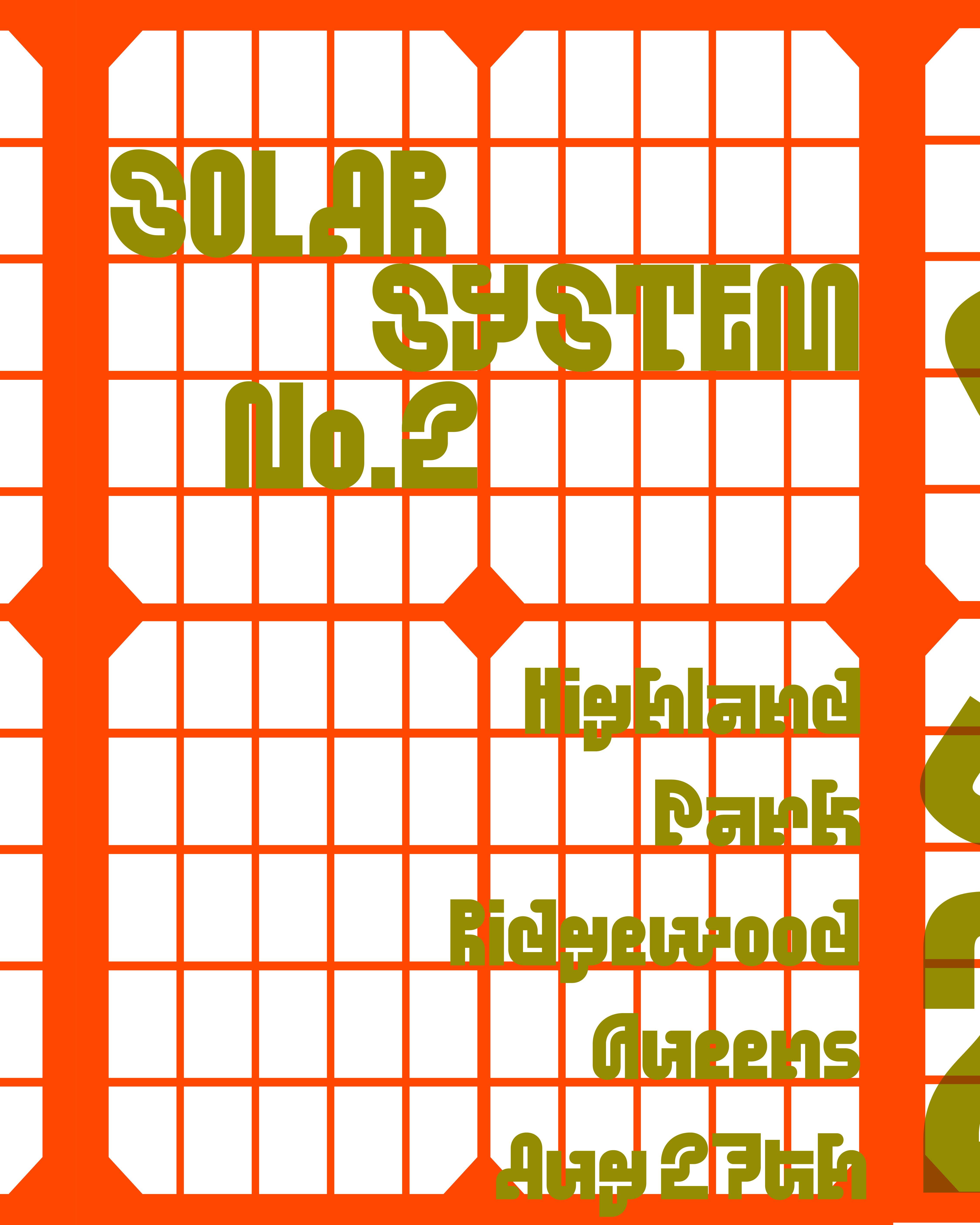Solar System #2 - フライヤー表