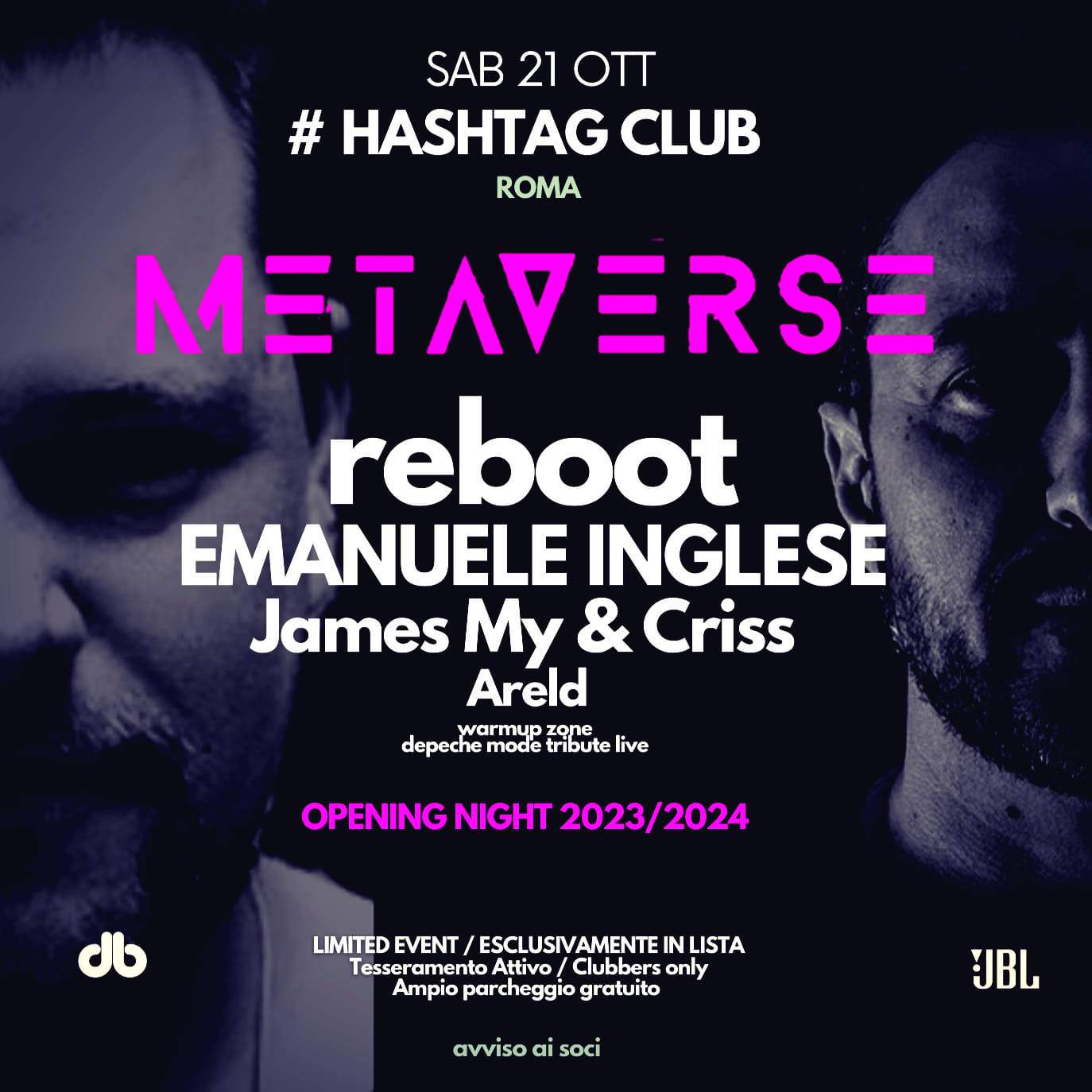 Metaverse: Reboot / Emanuele Inglese - フライヤー表