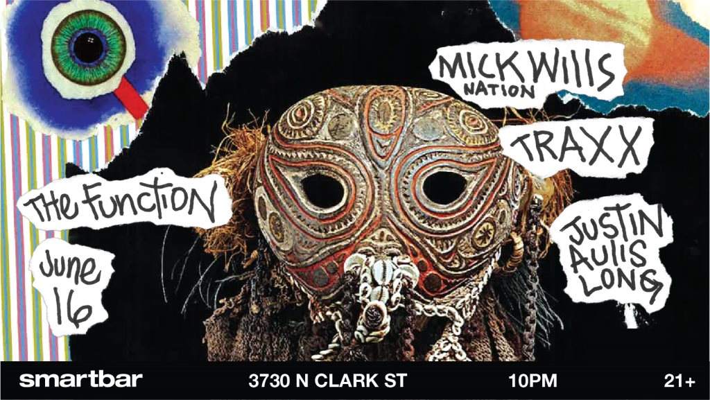 The Function with Mick Wills / Traxx / Justin Aulis Long - Página frontal