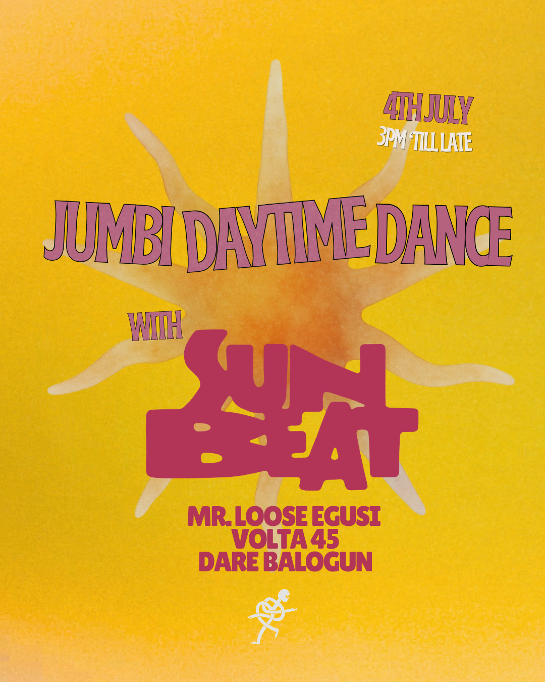Daytime Dance: SUNBEAT by Dare Balogun, Mr. Loose Egusi and special guest Volta 45 cover