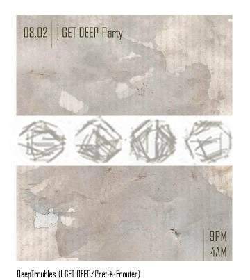I get Deep Party with Seraphine - フライヤー表