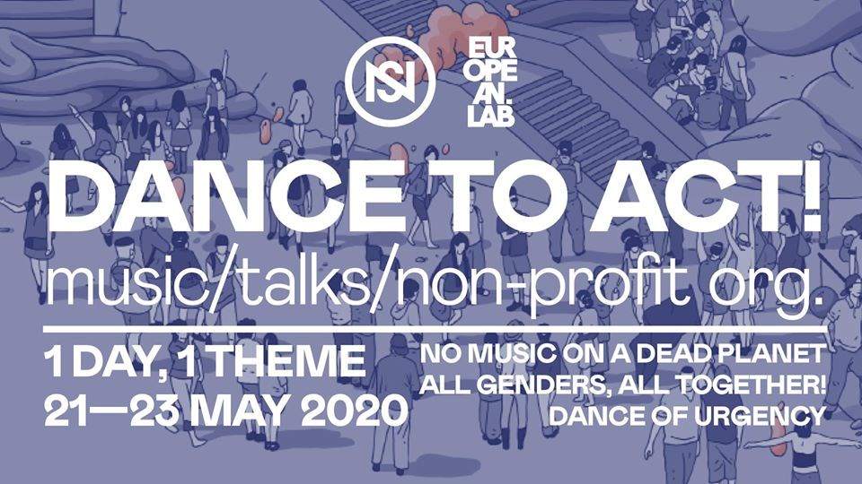 Nuits Sonores 2020 - Dance To Act! - No Music on a Dead Planet - Página frontal