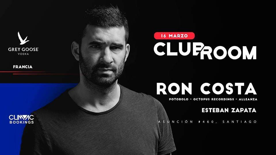 Club Room presenta: Ron Costa en Chile - Página frontal