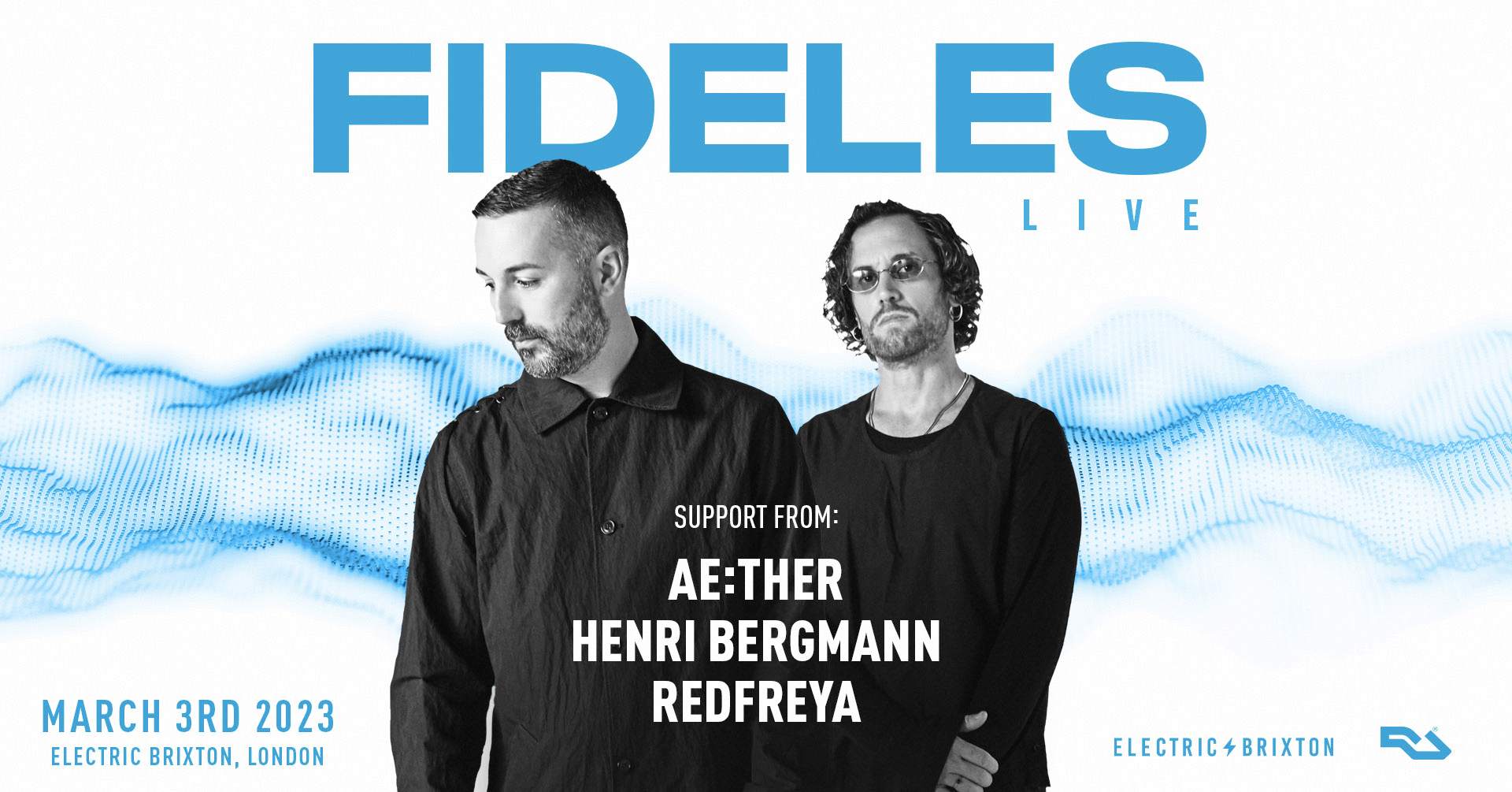 Parable presents: Fideles LIVE, Ae:ther, Henri Bergmann at Electric ...